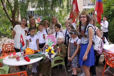 В Международной Русской школе отпраздновали День Победы